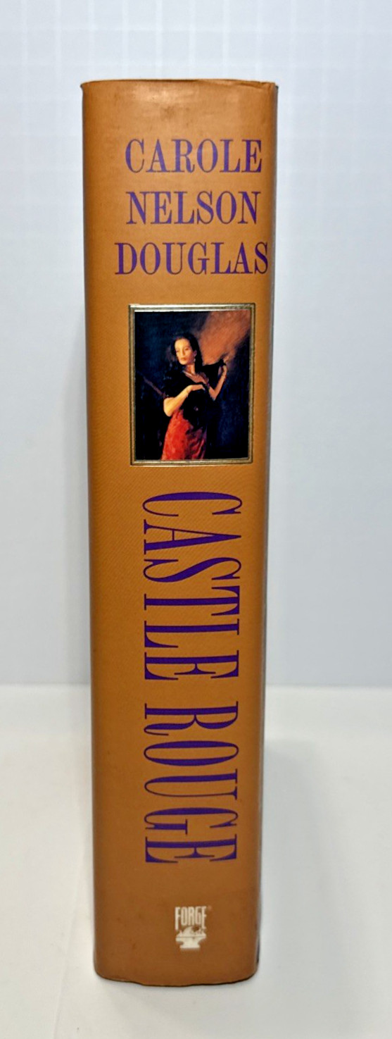 SHERLOCKIANA | VINTAGE 1st Ed HC DJ | Castle Rouge by Carole Nelson Douglas