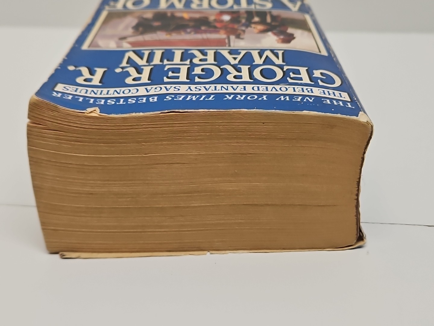 A Storm of Swords George R.R. Martin Vintage Book Paperback Bantam Blue
