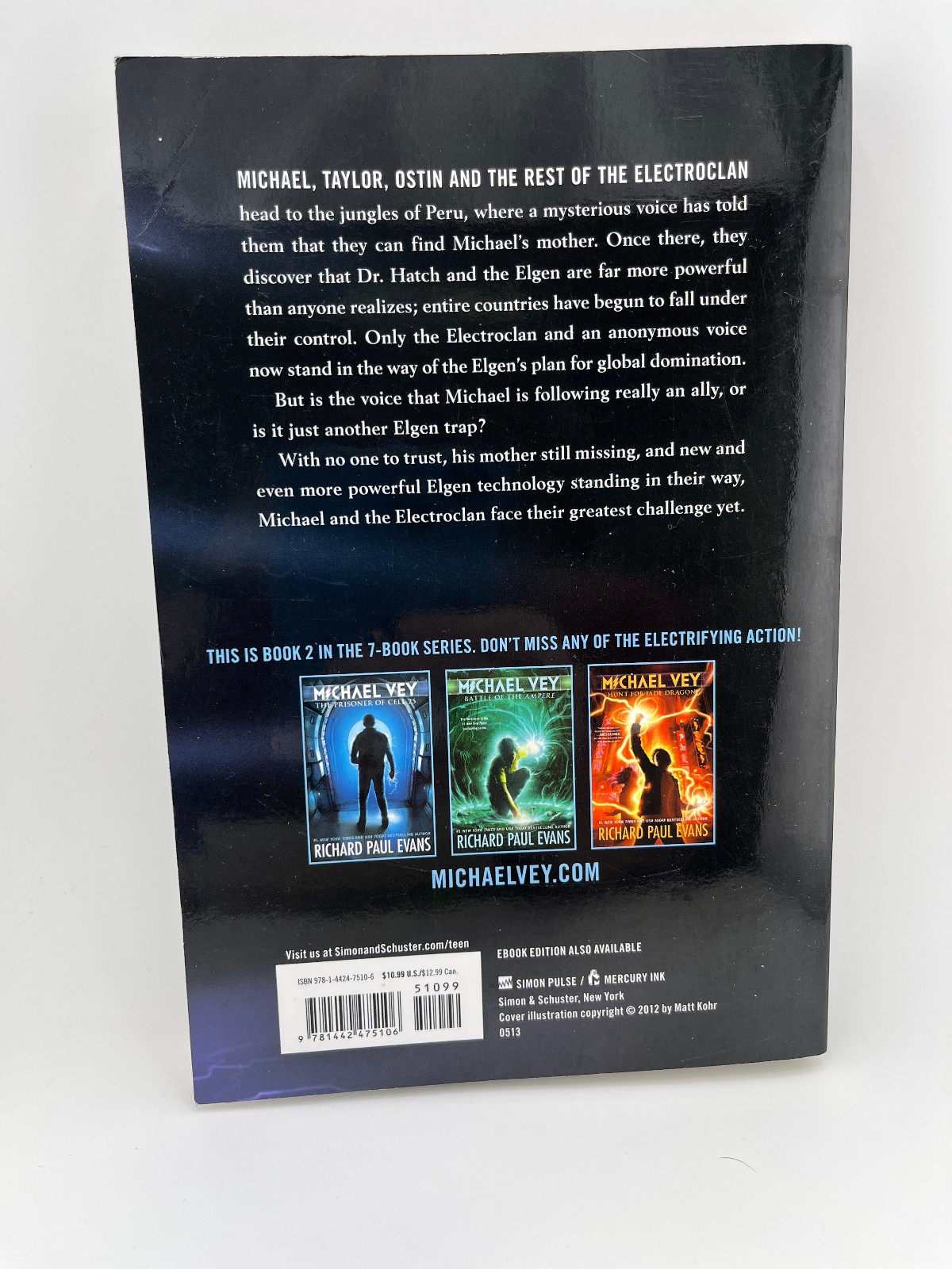Michael Vey Books #1 2 3 Boxed Paperback Set Plus #4 & 5 by Richard Paul Evans