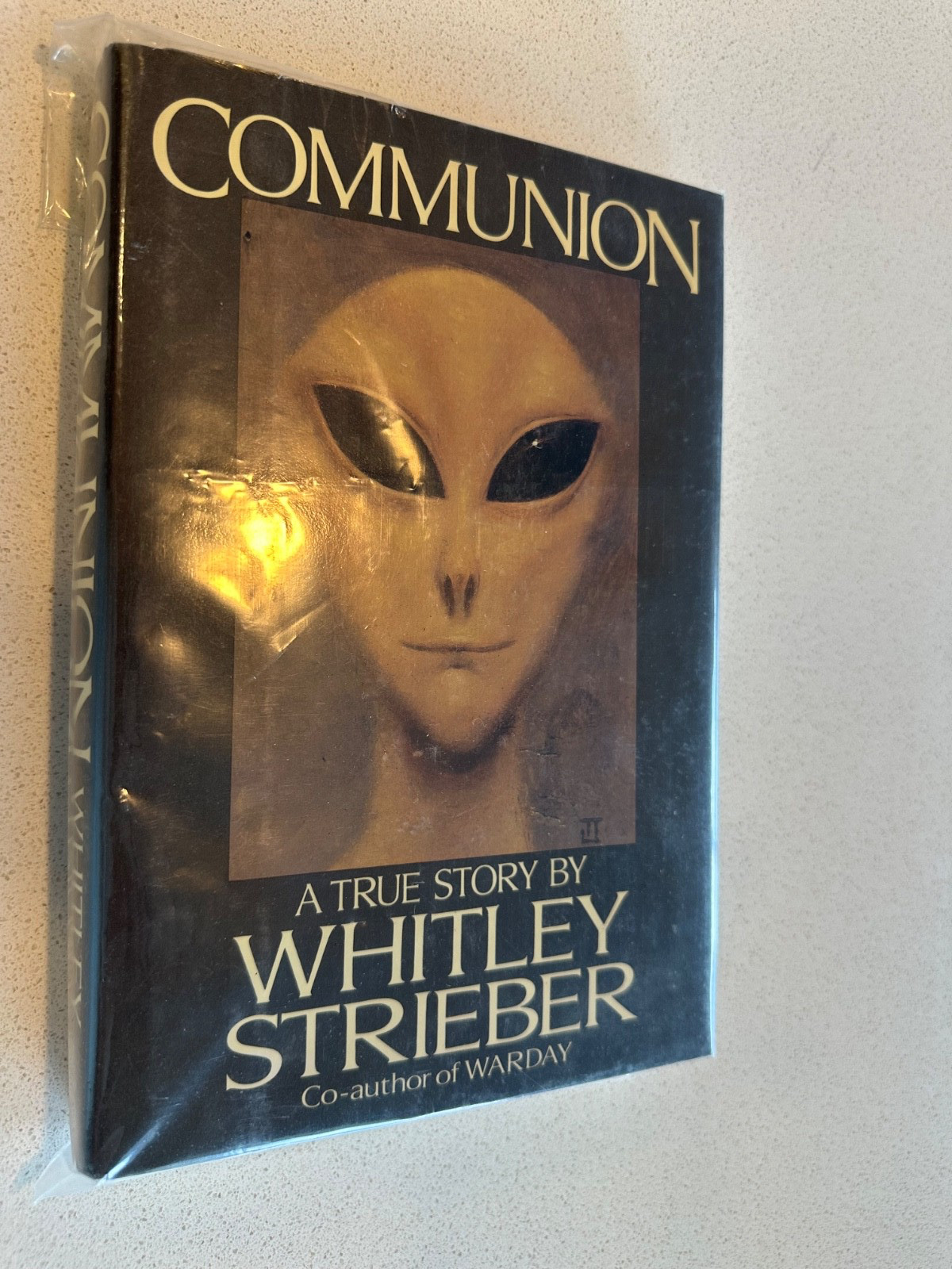 Communion Whitley Strieber First Edition Hardcover 1987 UFO Alien Abduction