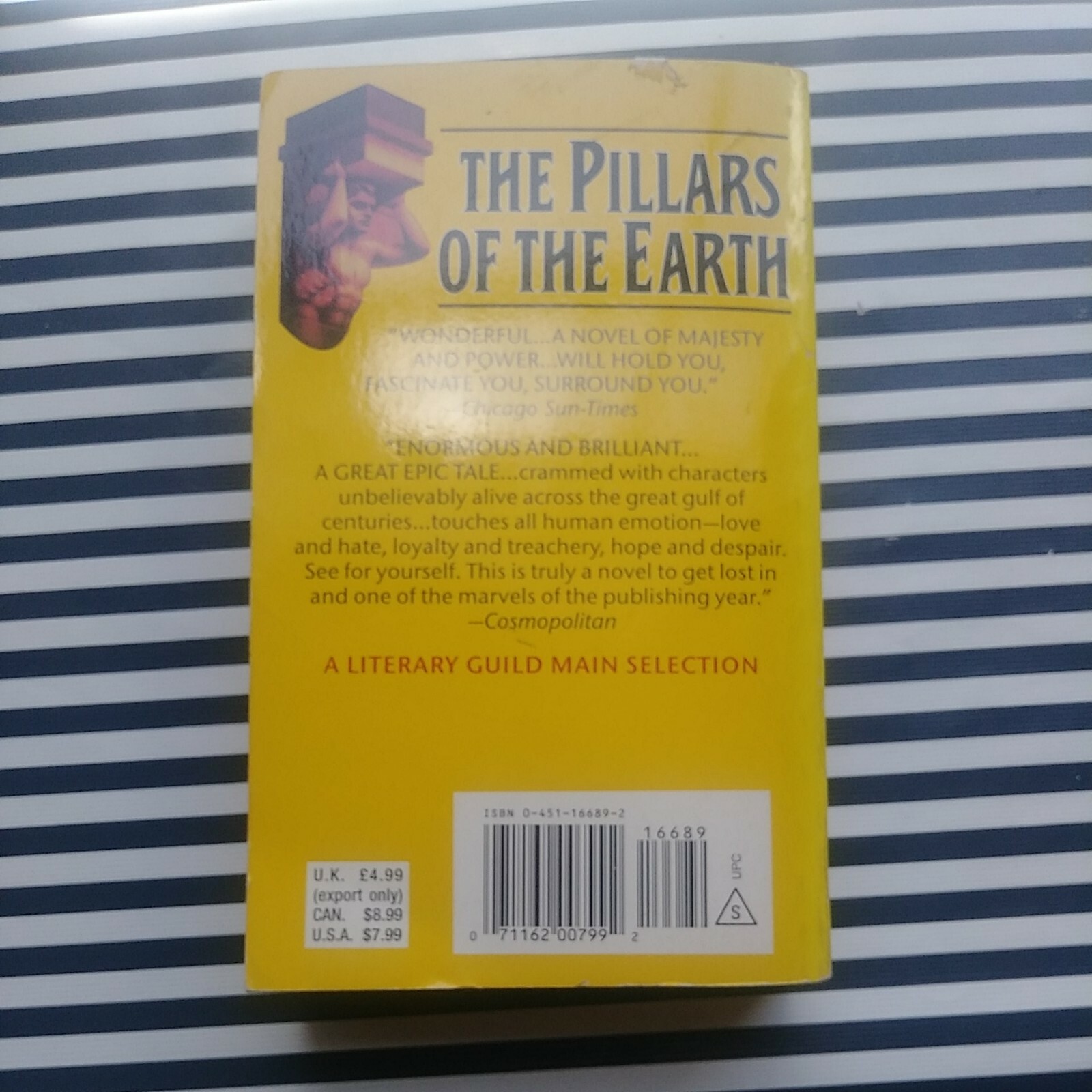 The Pillars of the Earth A Novel Ken Follett Paperback Self Help Bestseller