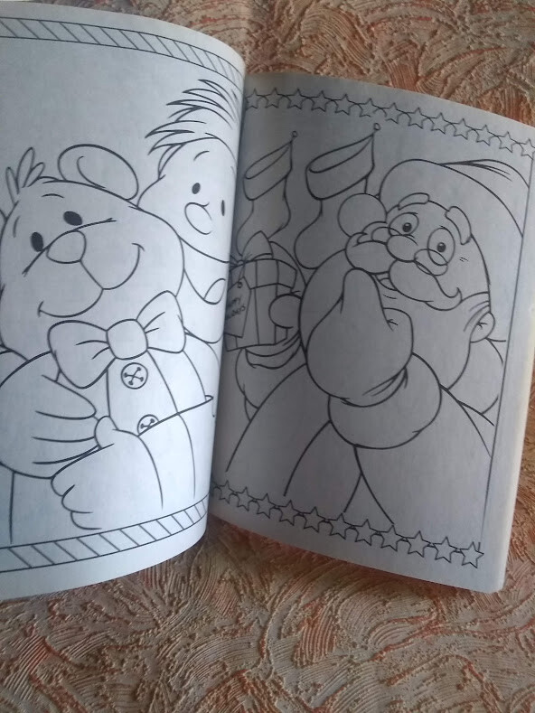 Kids Giant 160 Pages Holiday Coloring Activity Book Games