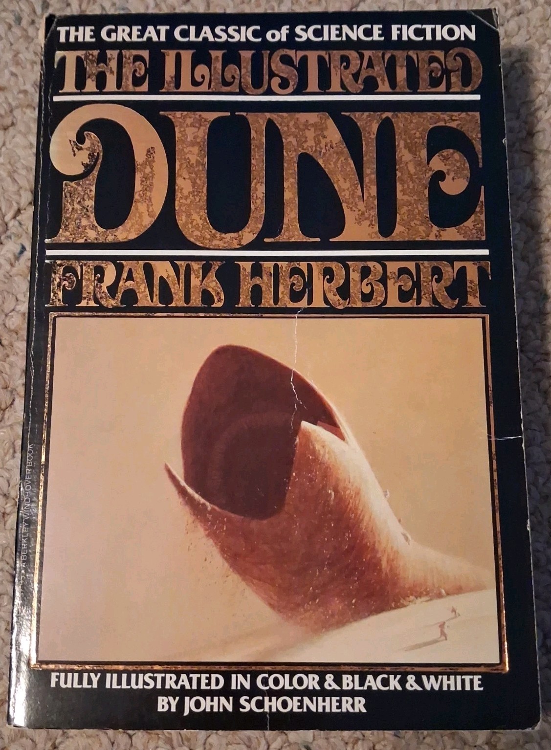 Illustrated Dune 1978 Berkley Windhover PB Frank Herbert John Schoenherr 1st Ed.