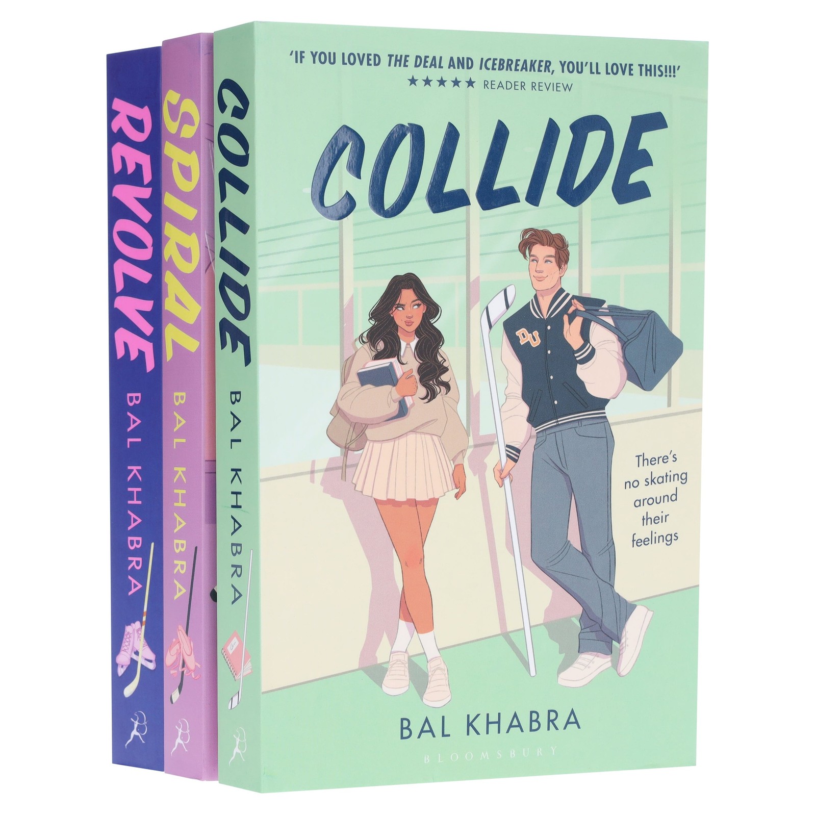 Off the Ice Series By Bal Khabra 3 Books Sprayed Edges Set – Fiction -PB