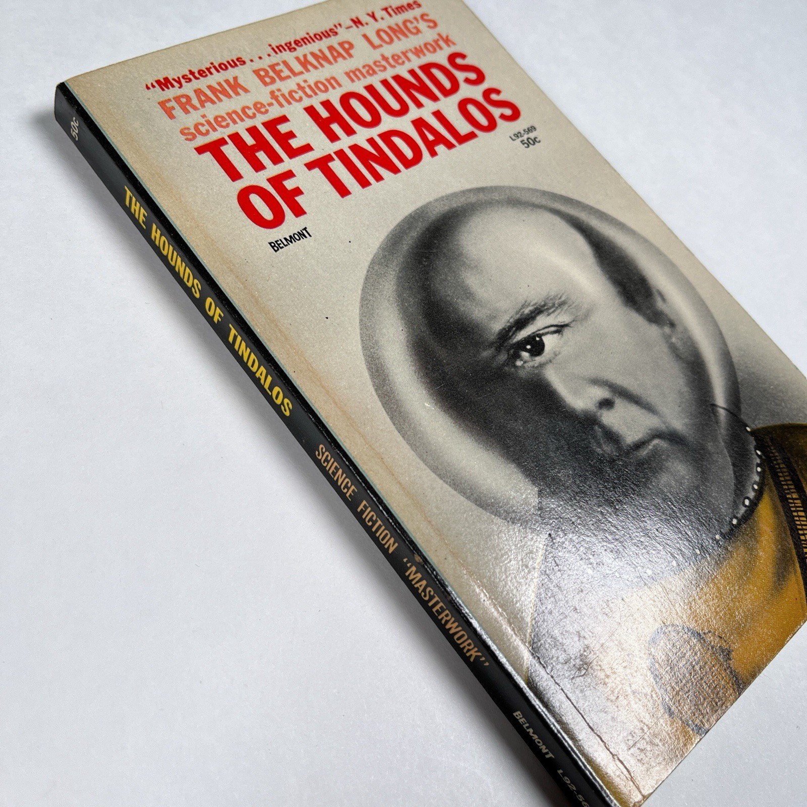 The Hounds of Tindalos Frank Belknap Long 1963 Belmont Weird Fiction Horror Book