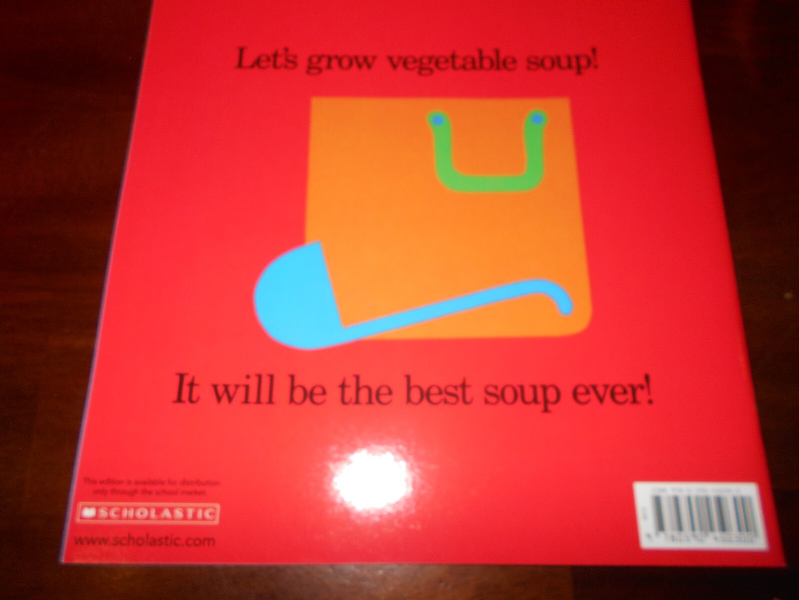 Growing Vegetable Soup – paperback, Lois Ehlert – Like New