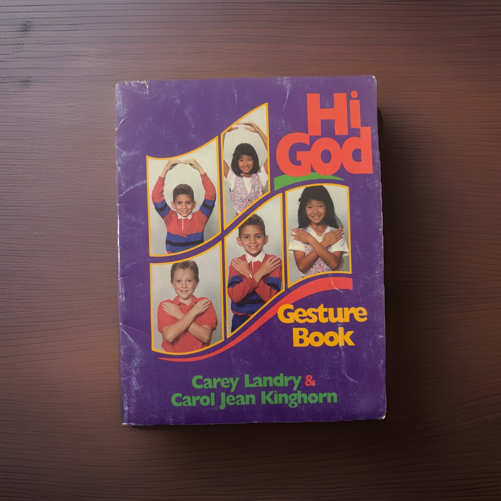 Hi God Gesture Book Carey Landry Carol Jean Longhorn OCP Publications Good Cond