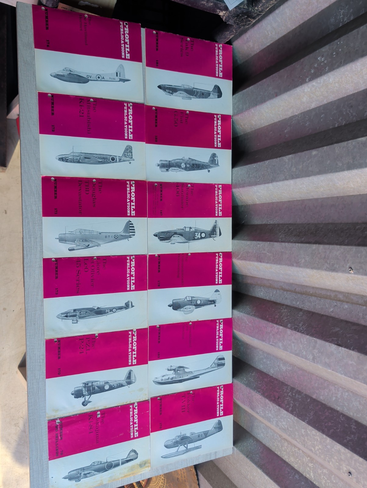 Huge Vintage Profile Publications Aircraft Collection – WWII Aviation Books