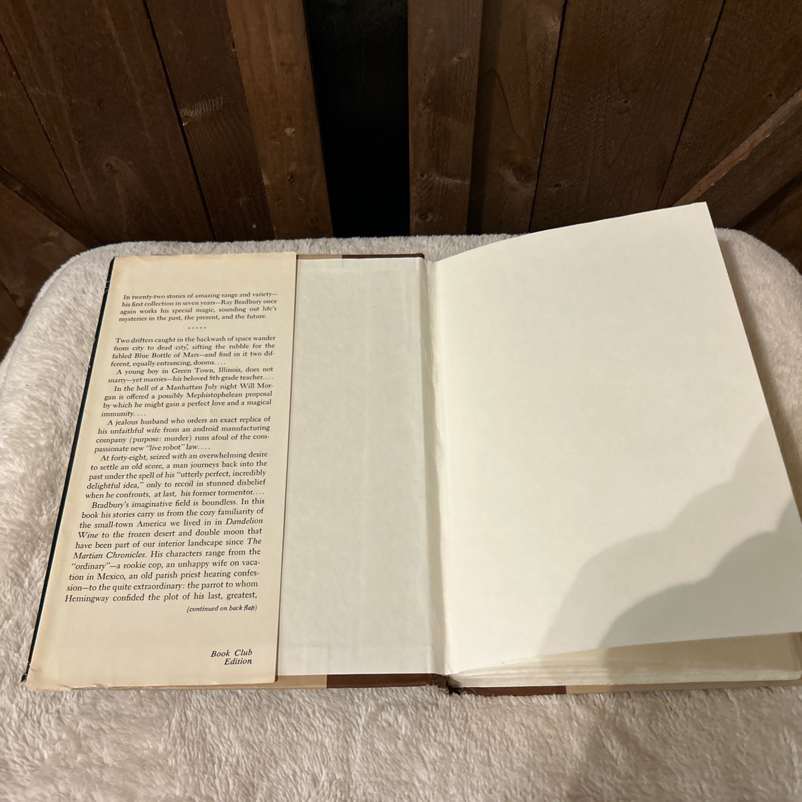 Ray Bradbury Long After Midnight BCE HCDJ 1975 Borzoi Books USED