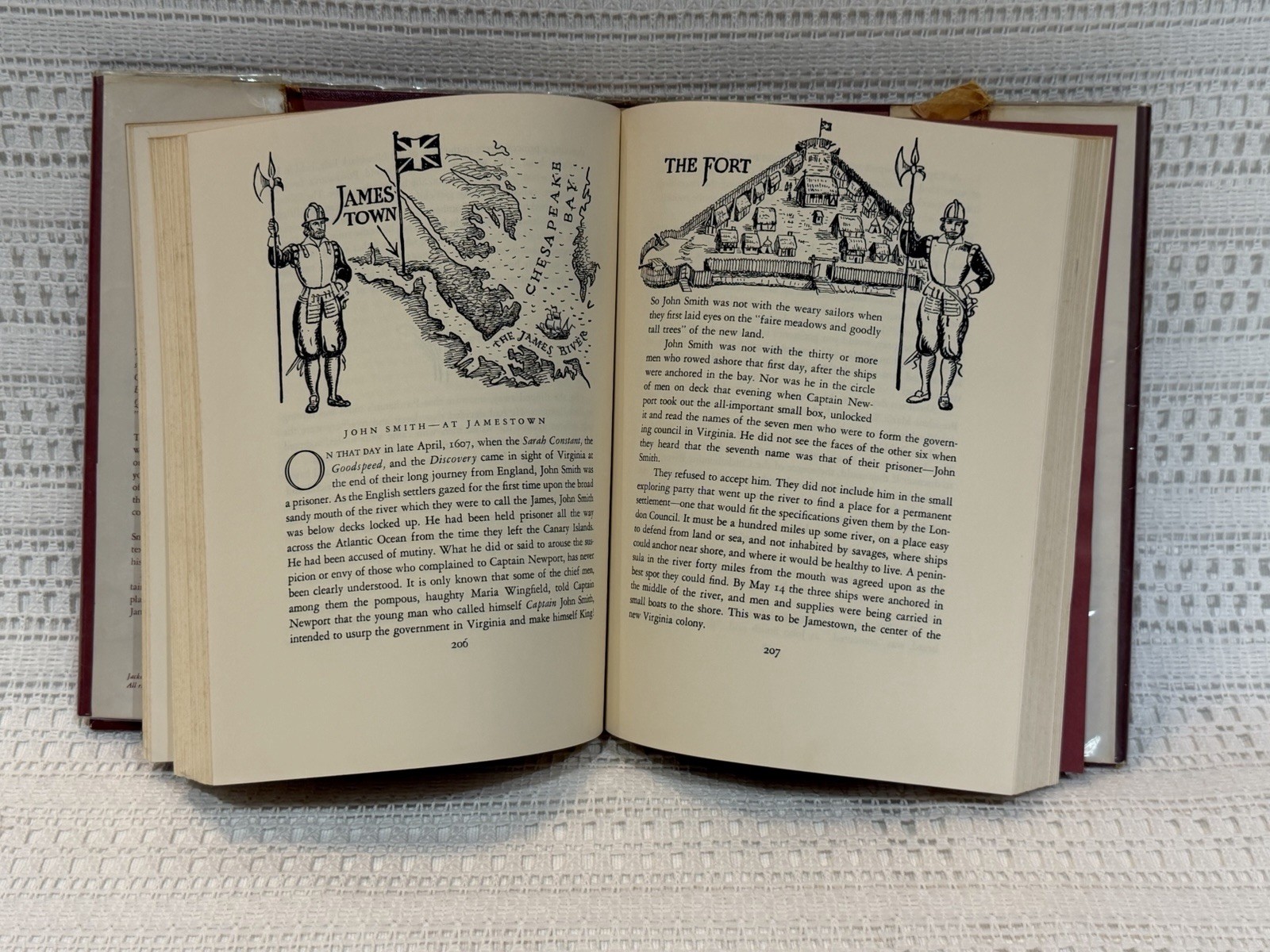The World Of Capt. John Smith by Genevieve Foster HC/DJ 1959 Homeschool History