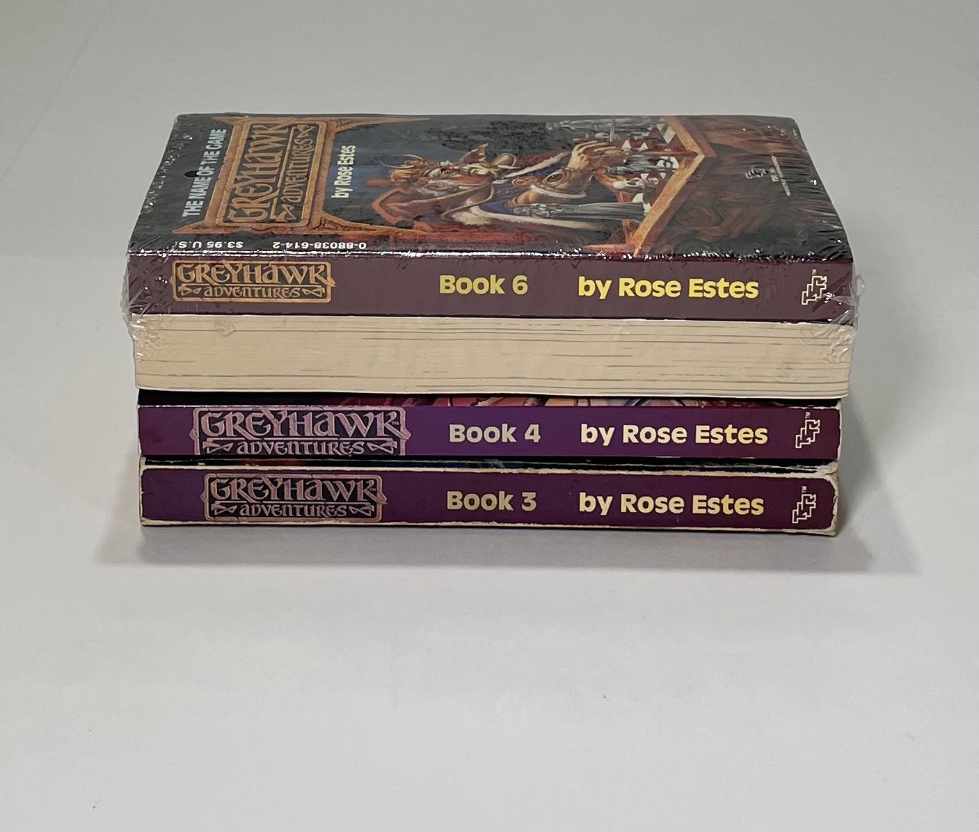 TSR Endless Quest Master Wolf Greyhawk Adventures Rose Estes Book 3-6 Sealed D&D