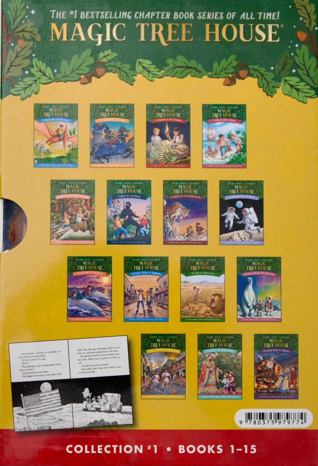 Magic Treehouse by Mary Osborne Collection Set: Books 1-15