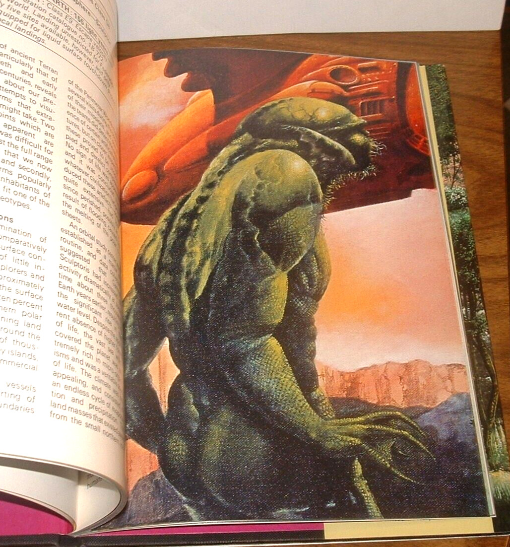 STEVEN CALDWELL Aliens in Space *LIKE BRAND NEW* Galactic Encounters HB Crescent