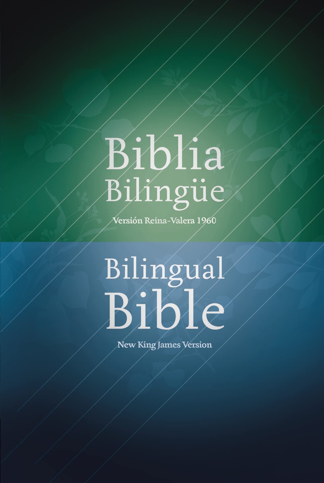 NKJV RVR60 Bilingual Bible Hardcover Spanish Edition 1lb