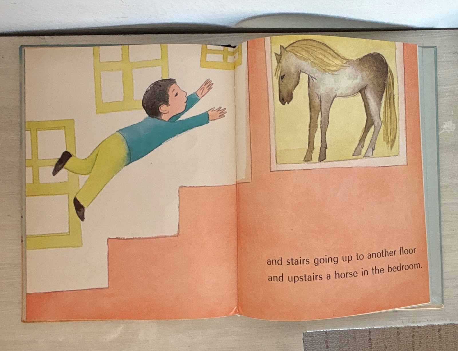 Ruth Krauss I Want to Paint My Bathroom Blue ~ Maurice Sendak HC 1957 1st No DJ.