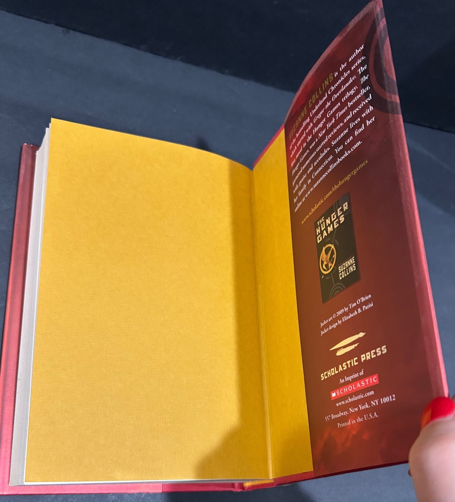 Hunger Games Catching Fire Suzanne Collins First Edition (2009 Hardcover) Book 2