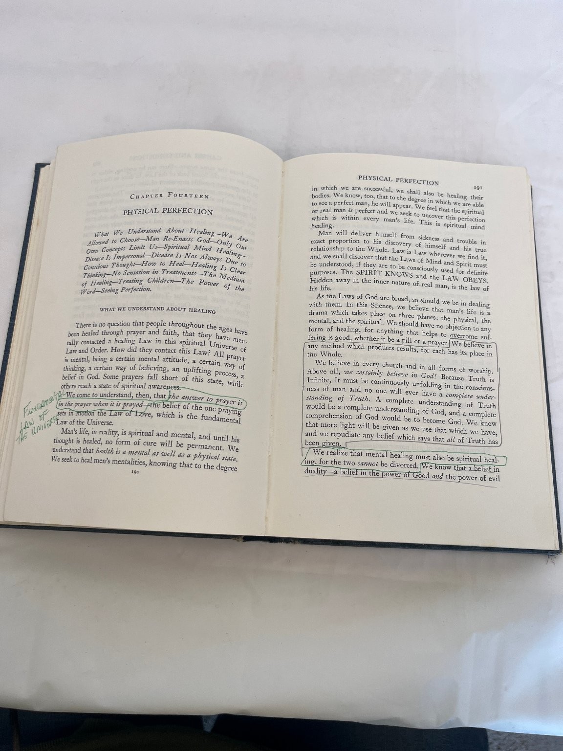 Science of Mind Ernest Holmes 1938 38th Printing New Thought Spirituality Dodd