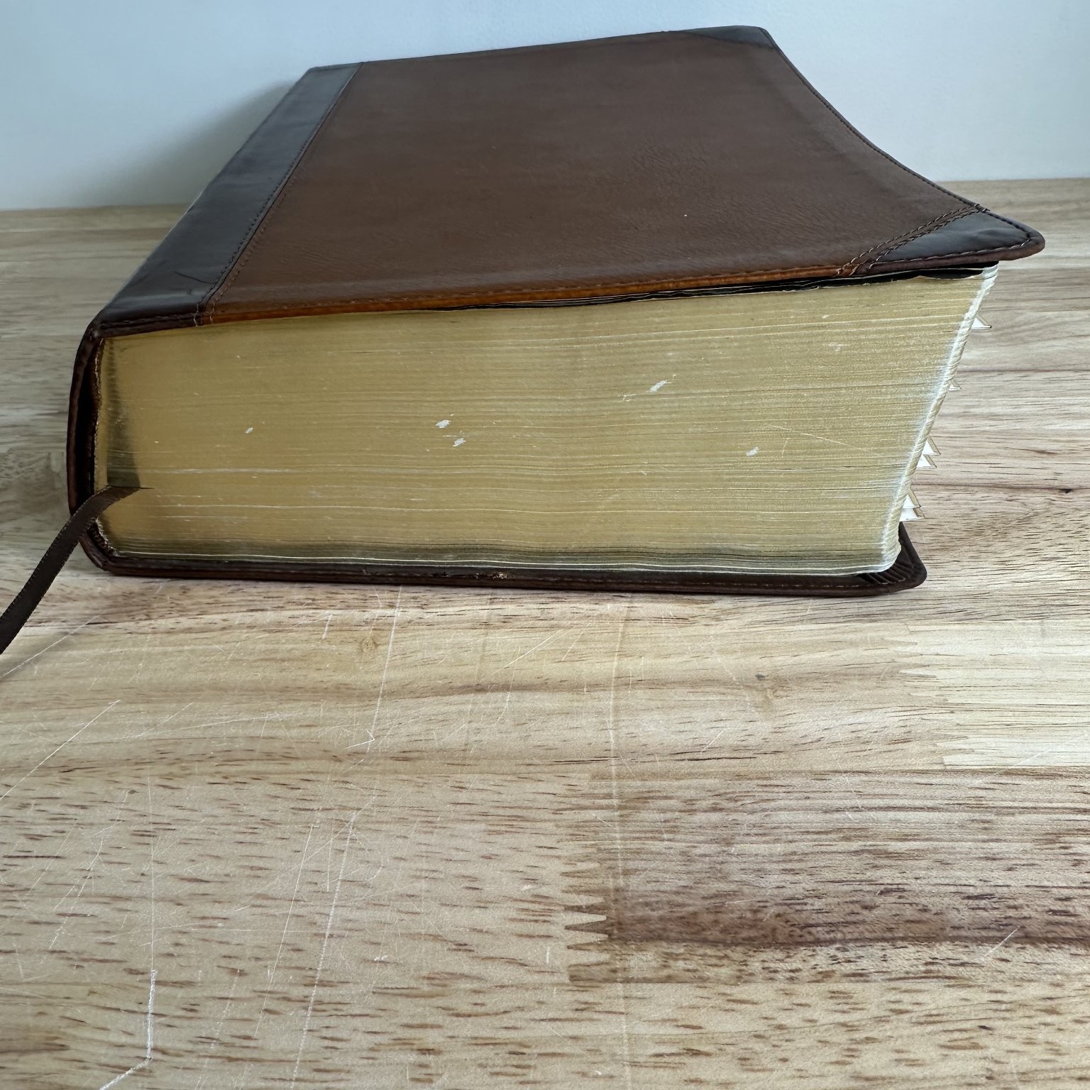 NIV Zondervan Study Bible D. A. Carson 2011 LeatherTouch Thumb Indexed Zondervan