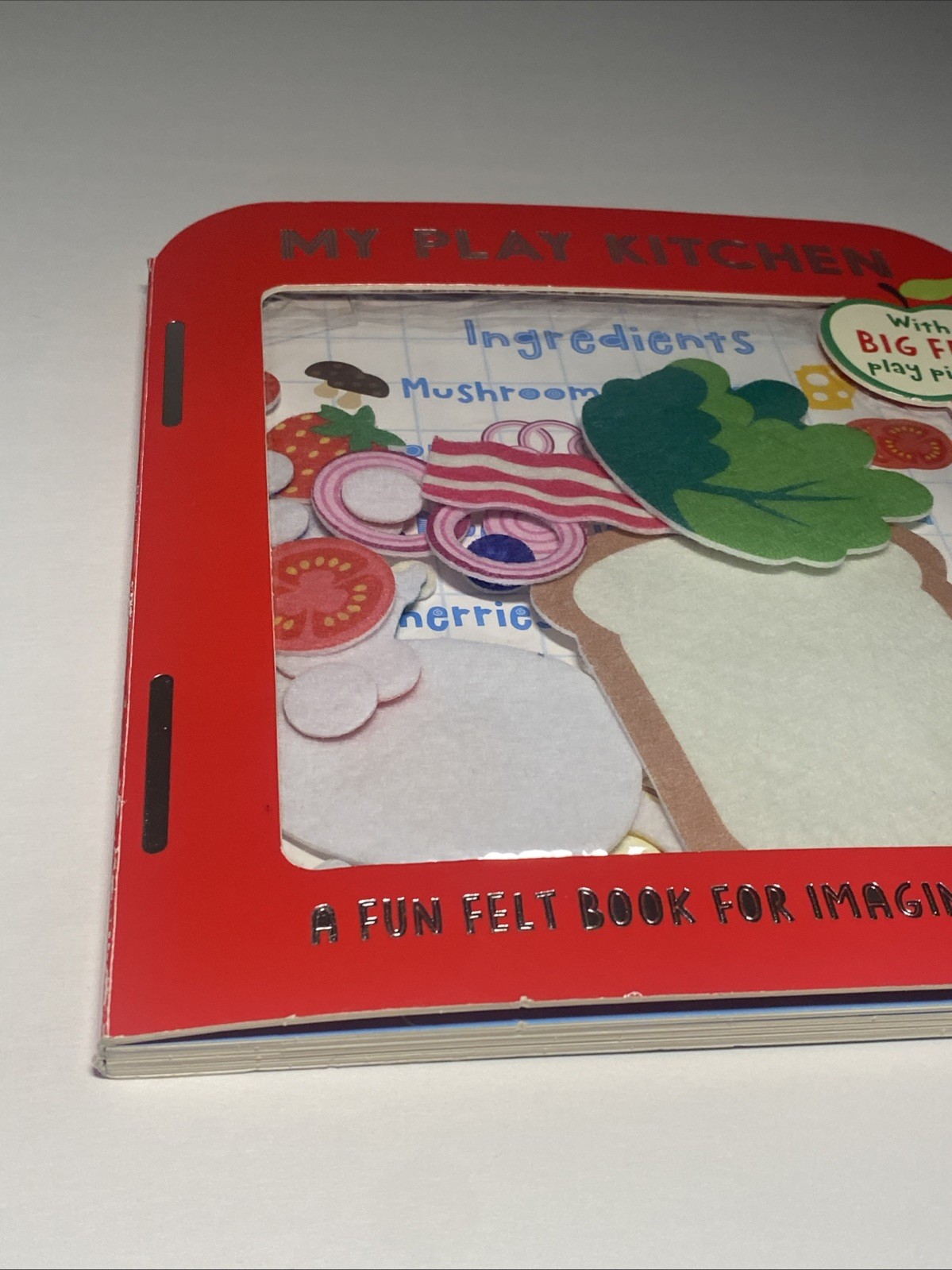 My Play Kitchen Christie Hainsby Felt Book Big Play Pieces Make Believe Ideas