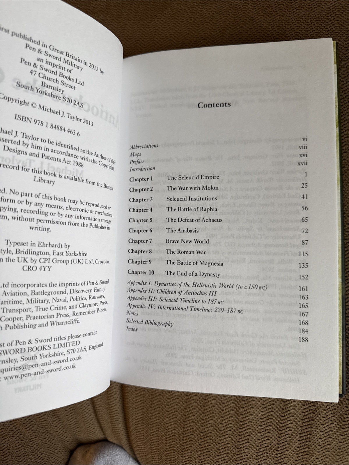 Antiochus the Great by Michael Taylor (2013, Hardcover)