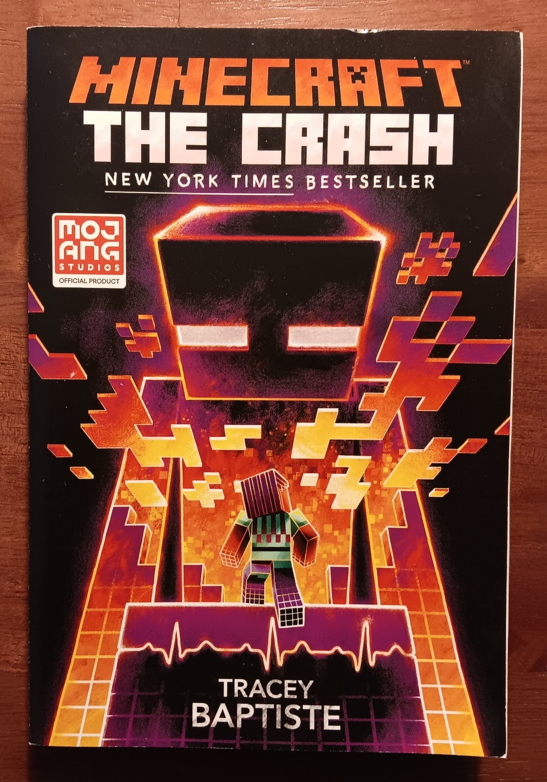 Lot of 2 Minecraft Novels: The Crash and Minecraft Legends Return of the Piglins