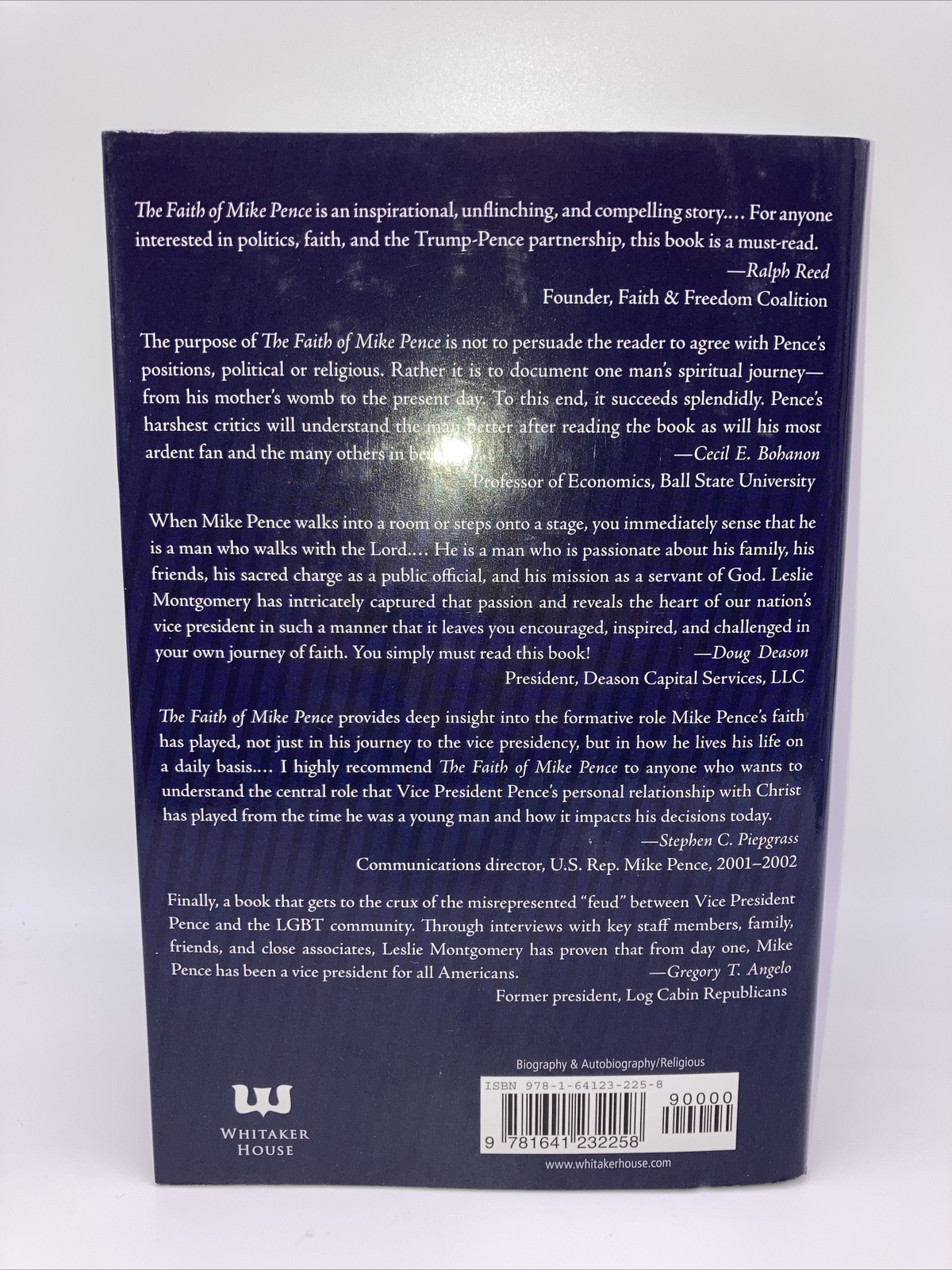 The Faith of Mike Pence – 1641232250, Leslie Montgomery, hardcover