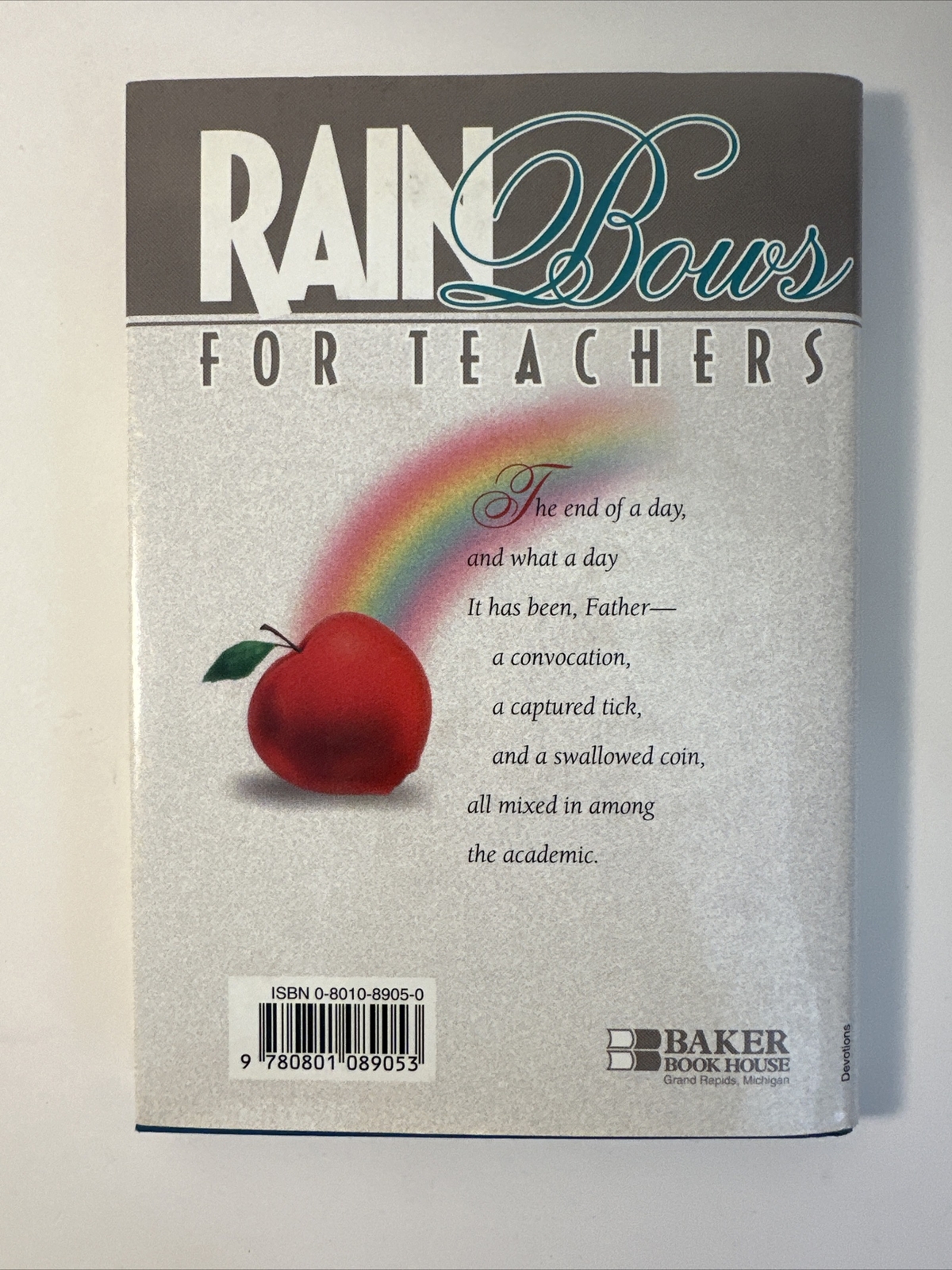 Rainbows for Teachers by Janet Colsher Teitsort (1992, Hardcover)