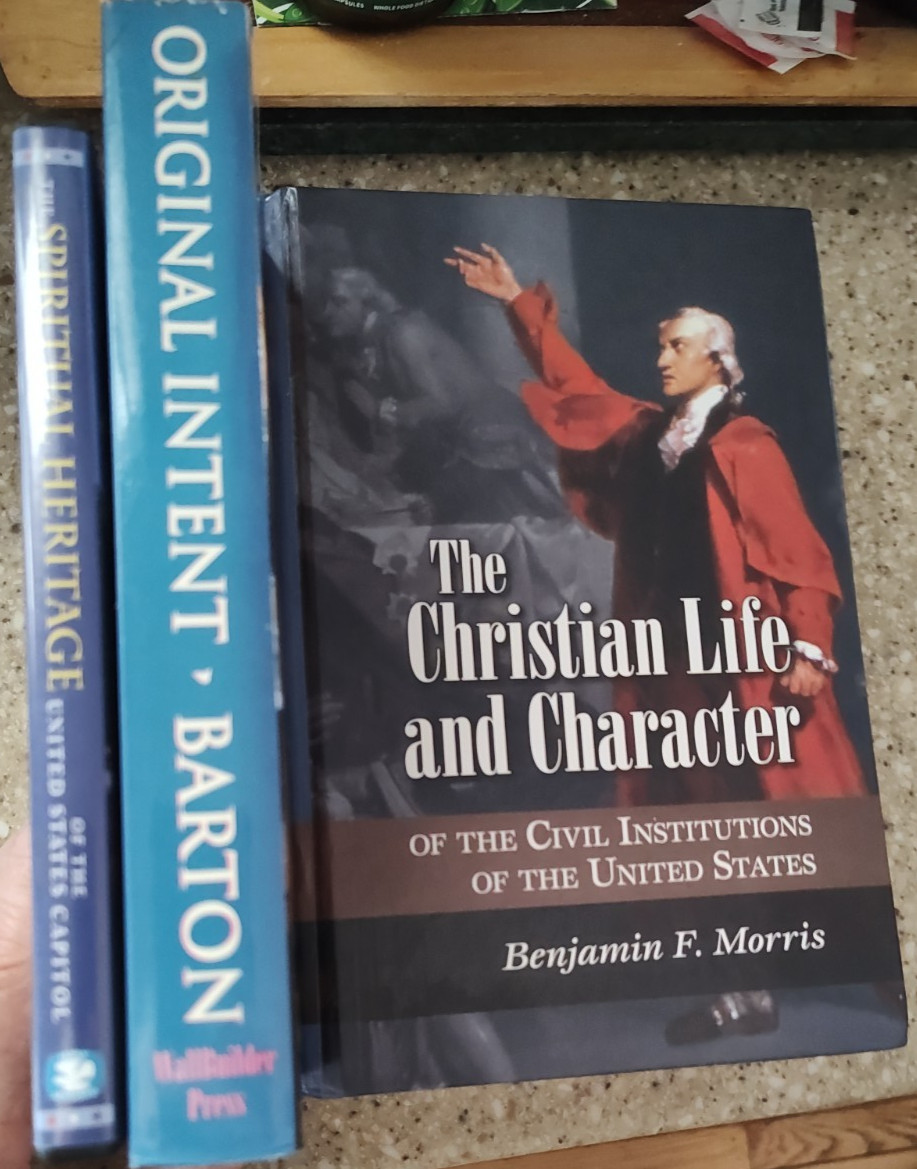 3 titles on Christianity & Civil Government, DVD, Original intent, David Barton