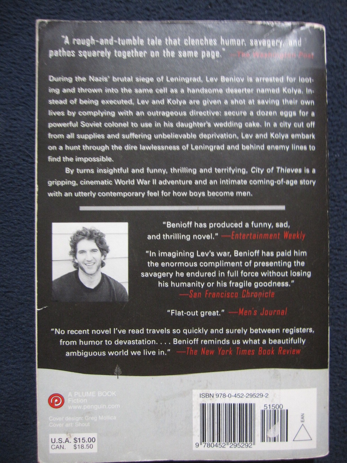 City of Thieves: A Novel [Paperback] Benioff, David