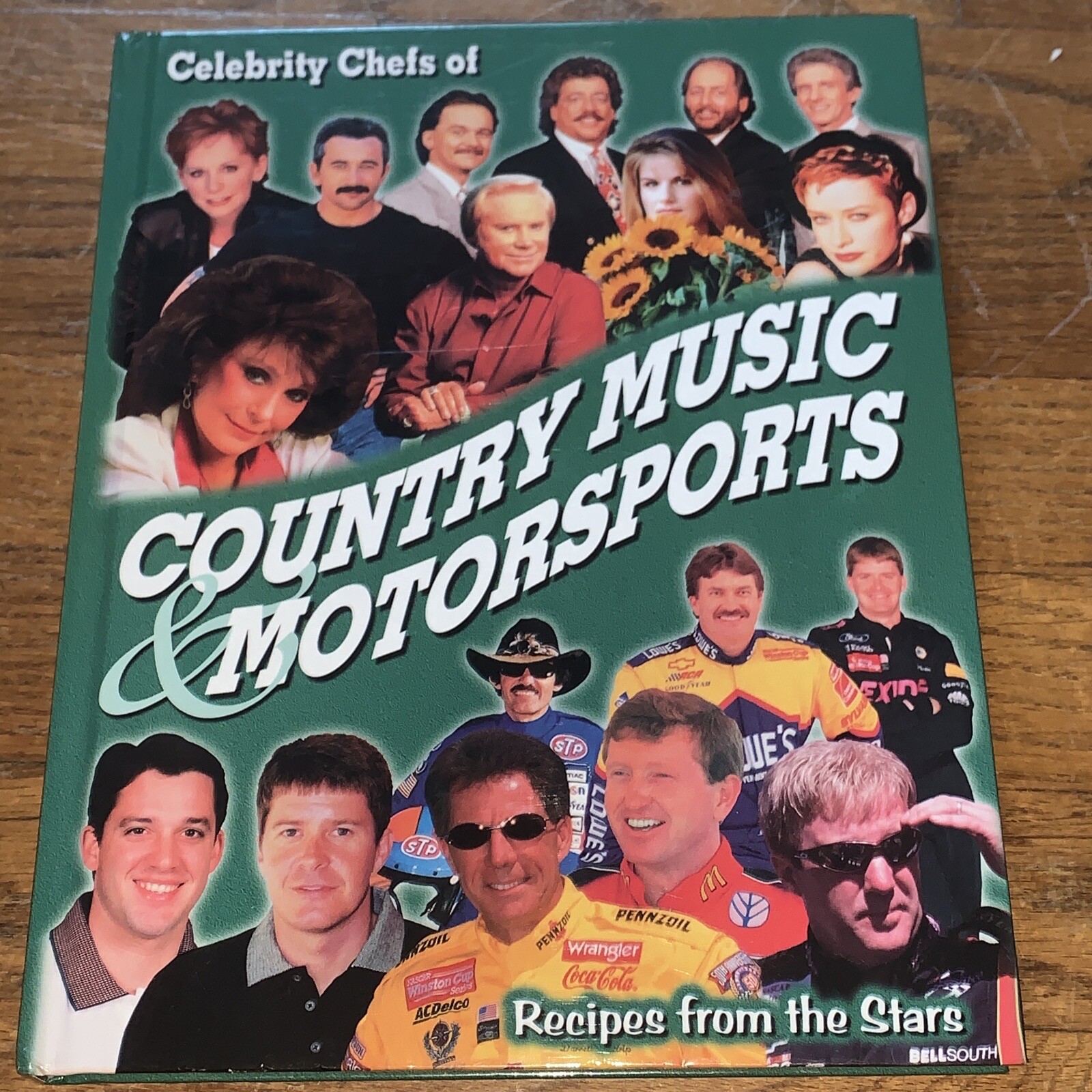 Celebrity Chefs Of Country Music & Motorsports Cookbook Recipe Book 268 Pages 💗