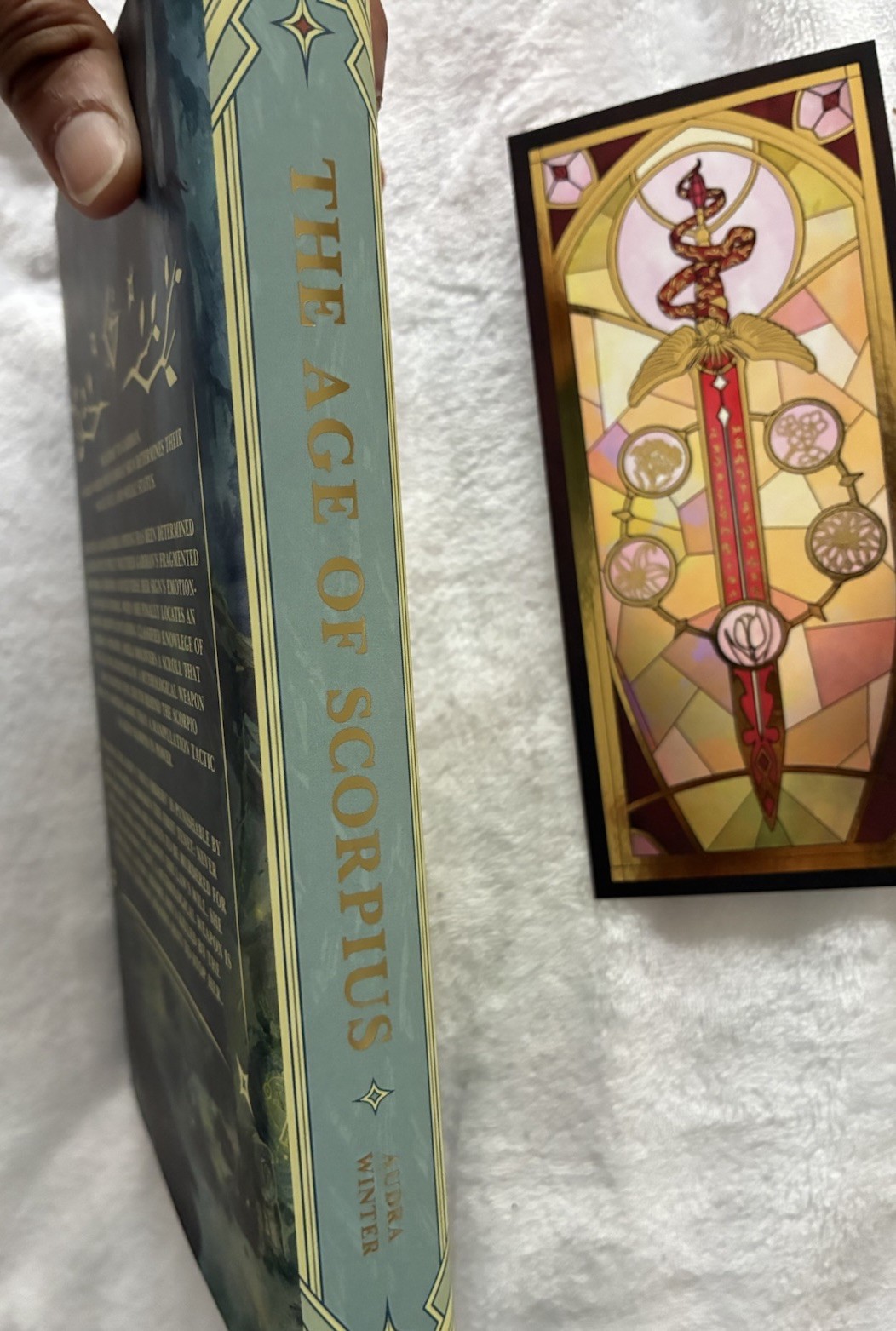 SIGNED Audra Winters Age of Scorpius First Edition Hardcover Limited Set