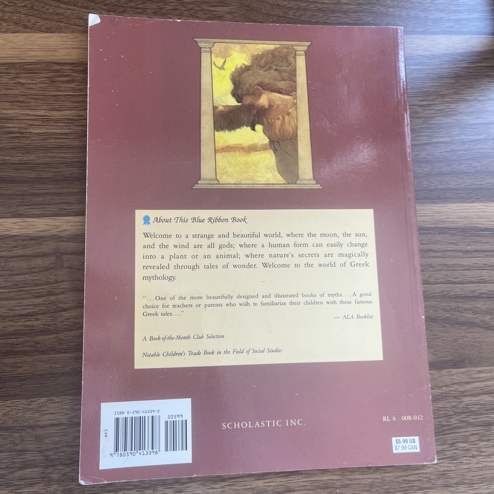 Favorite Greek Myths by Mary Pope Osborne (Trade Paperback)