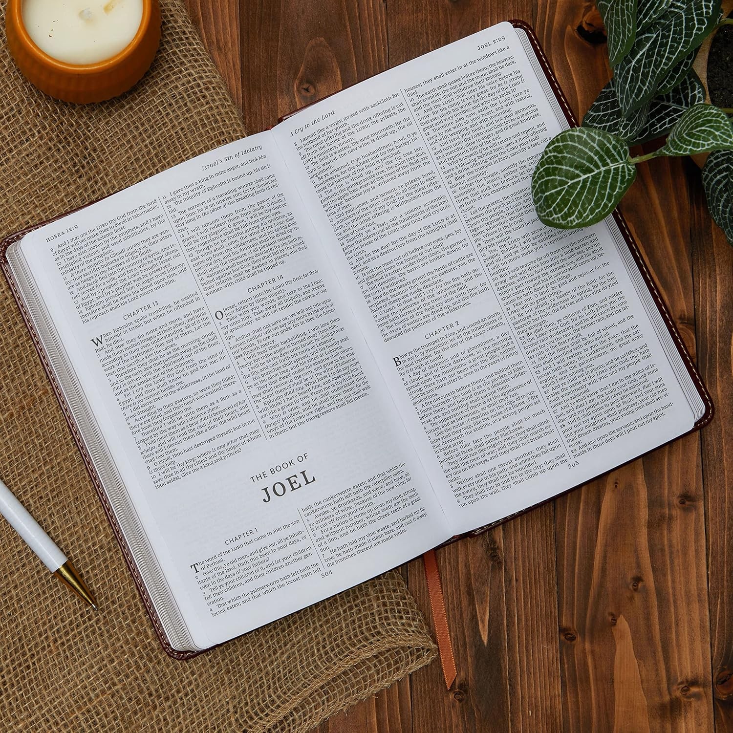 KJV Holy Bible Gift & Award Edition Black Leather-Look Red Letter Comfort Print