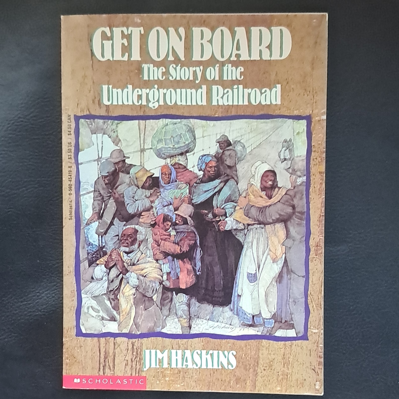 Jim Haskins Get On Board: The Story of the Underground Railroad * Paperback * S…