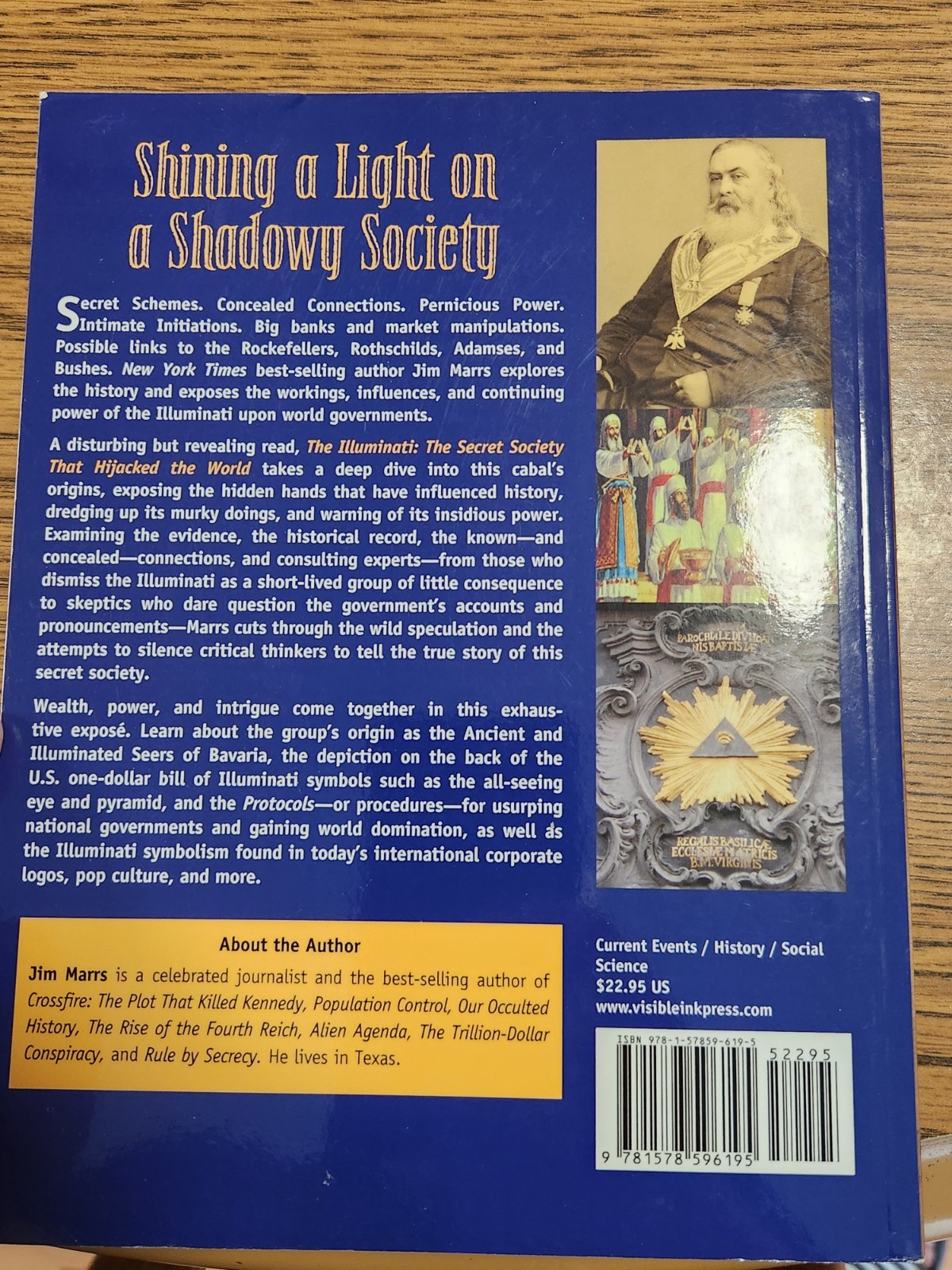 Illuminati : The Secret Society That Hijacked the World, Paperback by Marrs, …