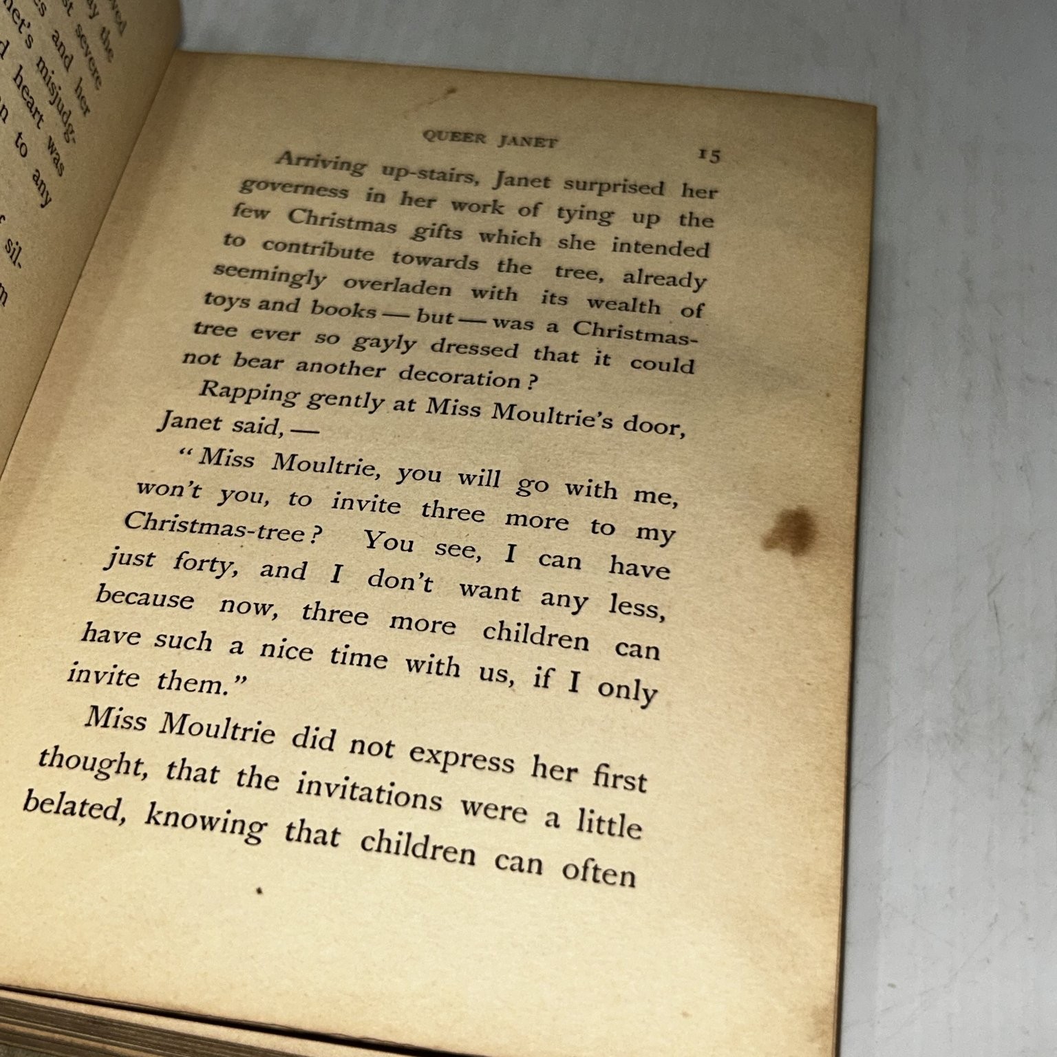 Queer Janet Grace Le Baron 1897 Illustrated Children’s Juvenile Lee & Shepard