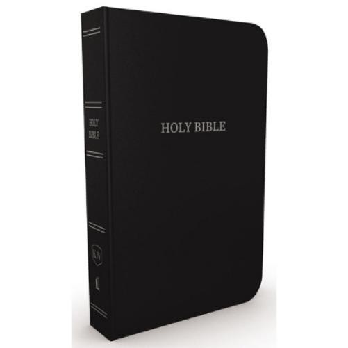 KJV Holy Bible: Gift and Award, Black Leather-Look, Red Letter, Comf (Paperback)