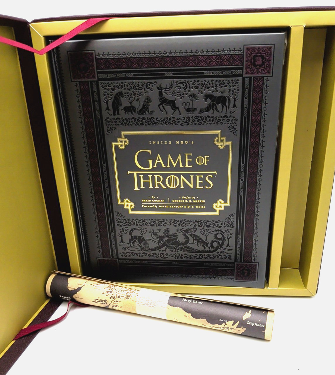 Inside HBO’s Game of Thrones: The Collector’s Edition Book, Maps, Storyboards ++