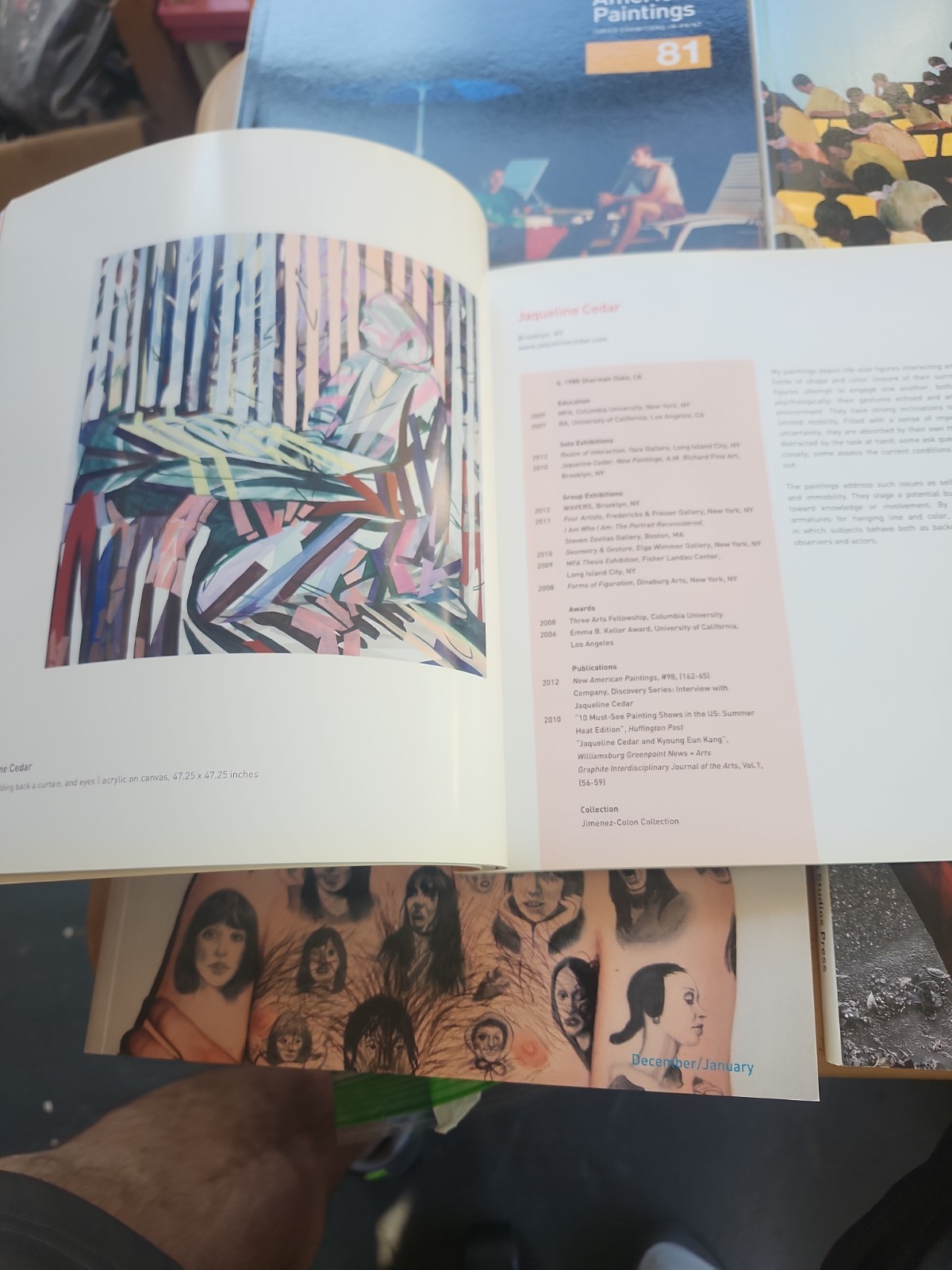 High Quality “New American Paintings Juried Exibitions In Print” In Lots Of 3