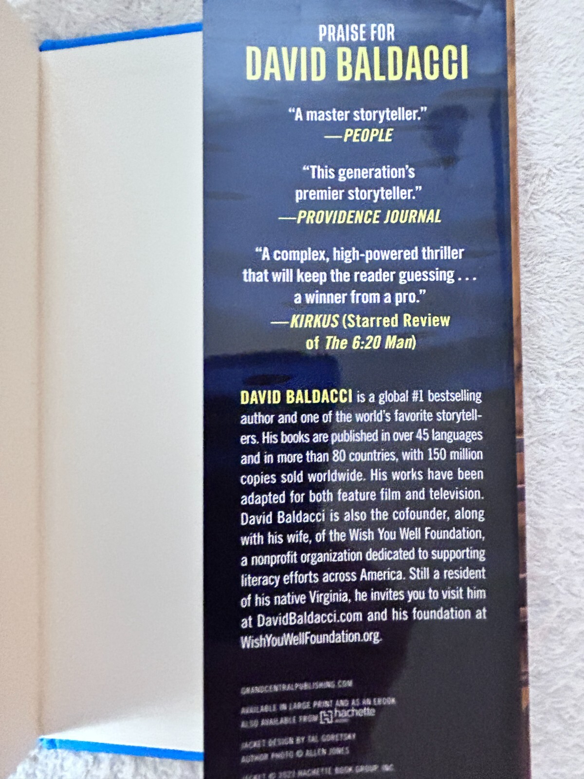 David Baldacci, Stand Alone:Last Man Standing; Mickey Gibson Book 1: Simply Lies