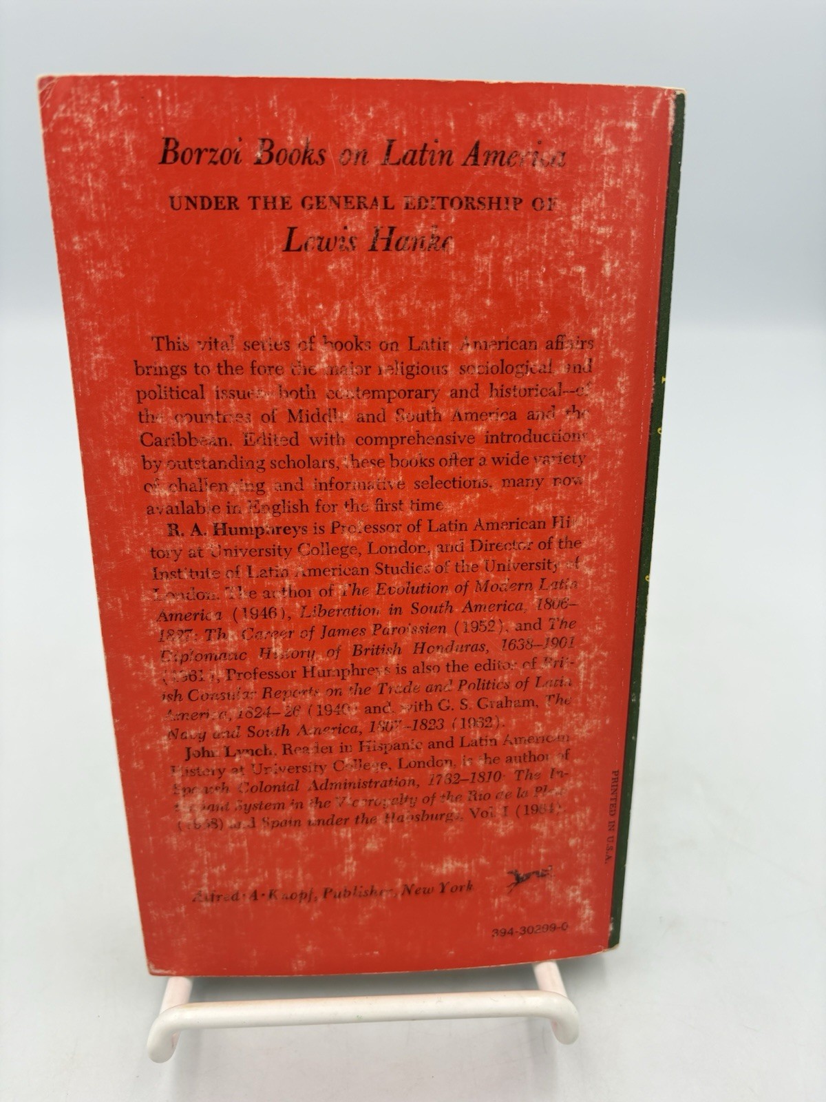 Borzoi Books on Latin America Lot of 5 Vintage Paperbacks (1960s/70s)