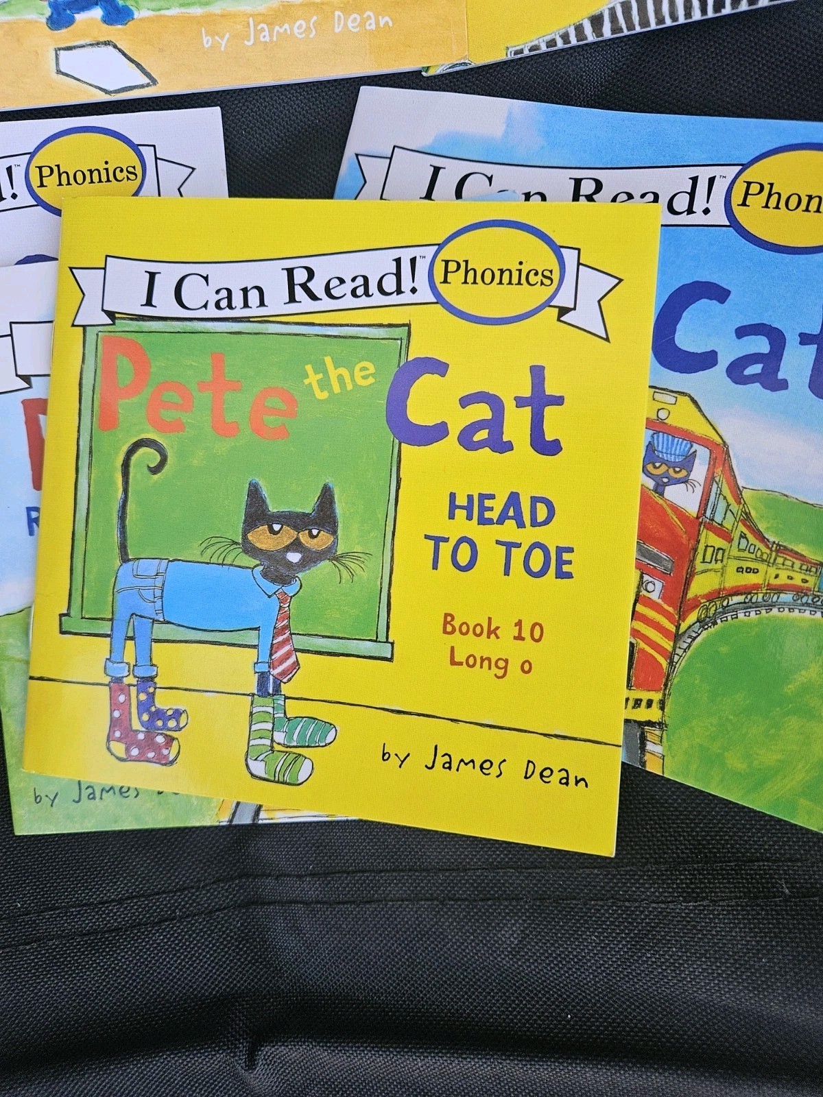 Pete the Cat Childrens Kids Books Lot Of 12 I Can Read Phonics Set By James Dean