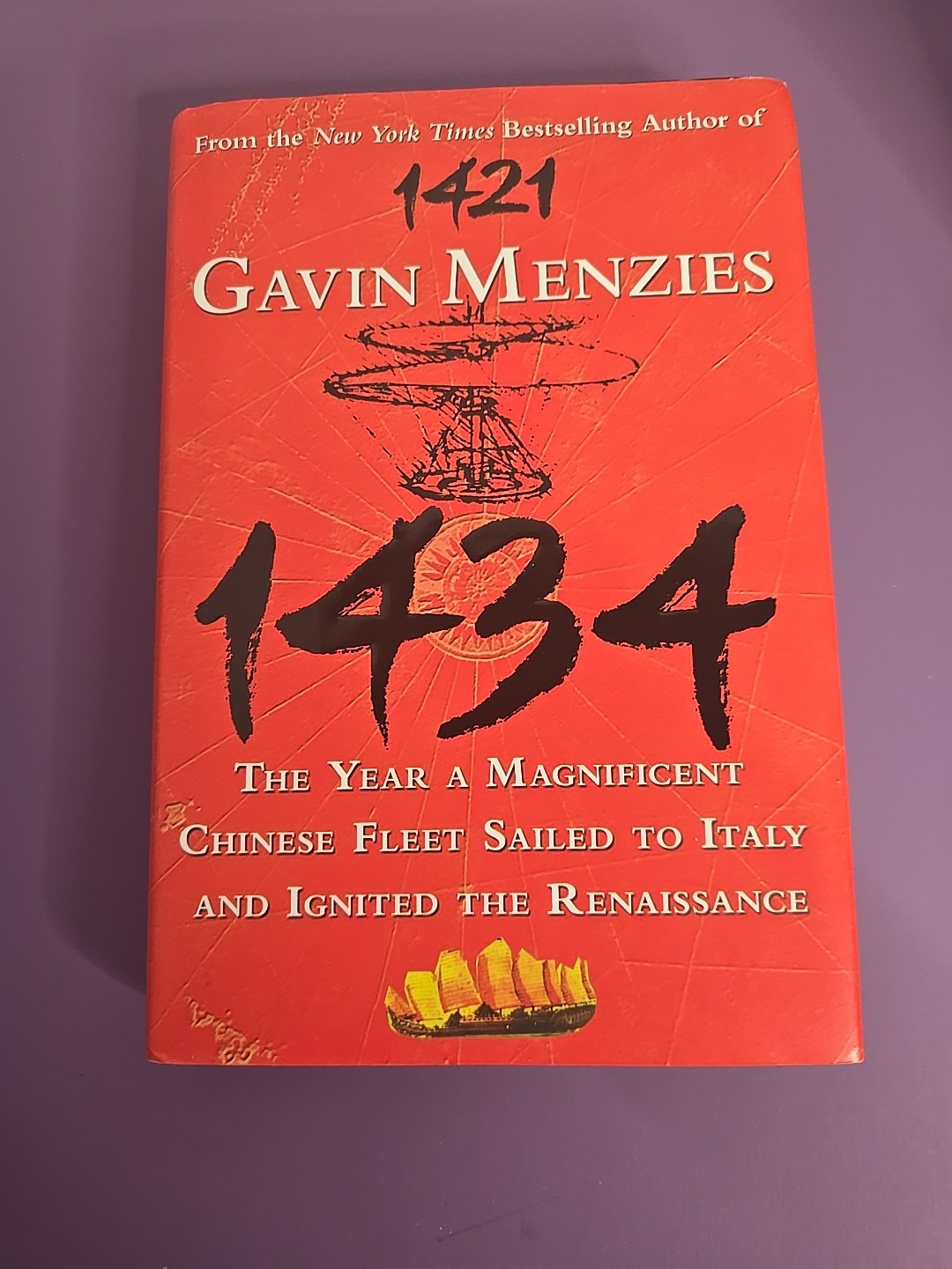 Gavin Menzies 2 Book Lot – 1421 & 1434 – First Ed HC + China History PB Set