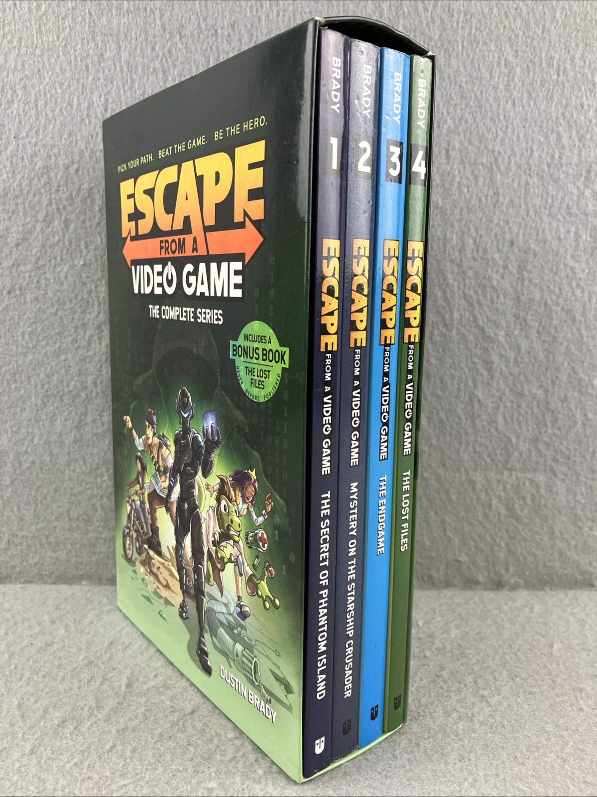 Escape from a Video Game: The Complete Series 1-4 Volumes Slipcase
