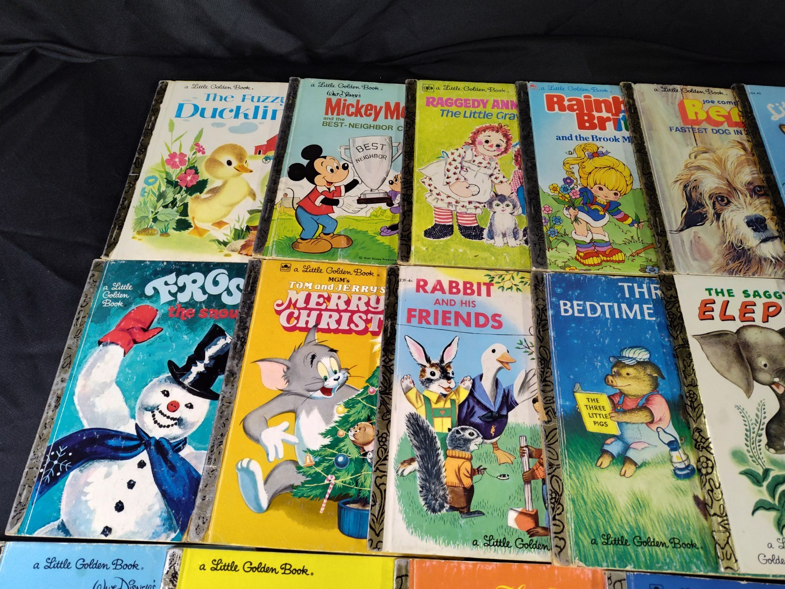 Little Golden Books Lot of 20 Disney Classic Christian Modern & Vintage Random