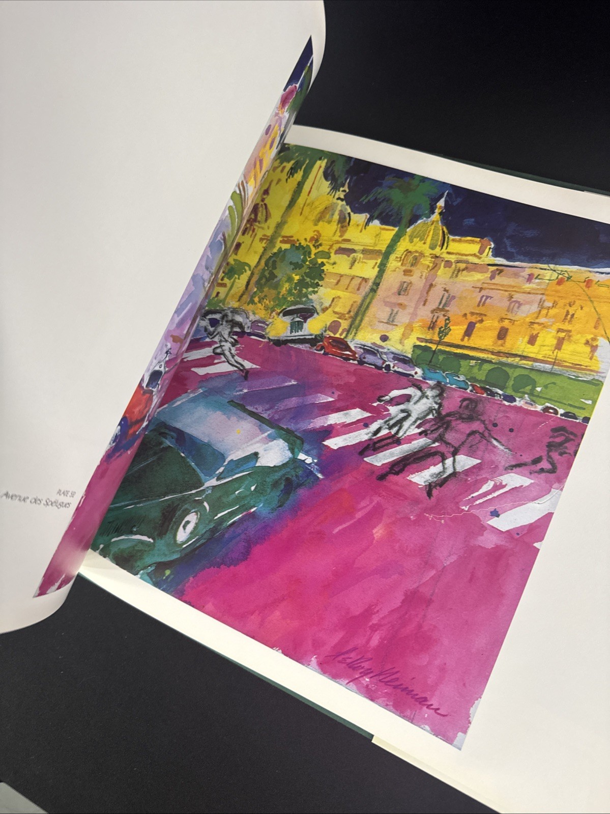 Monty Carlo Chase – LeRoy Neiman Hardcover With Slipcase – Racing Art