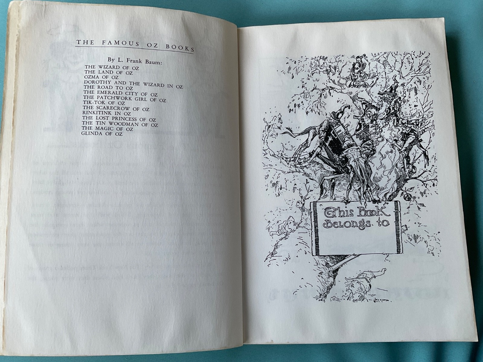 * The Emerald City of Oz by L. Frank Baum Softcover Very Good Condition