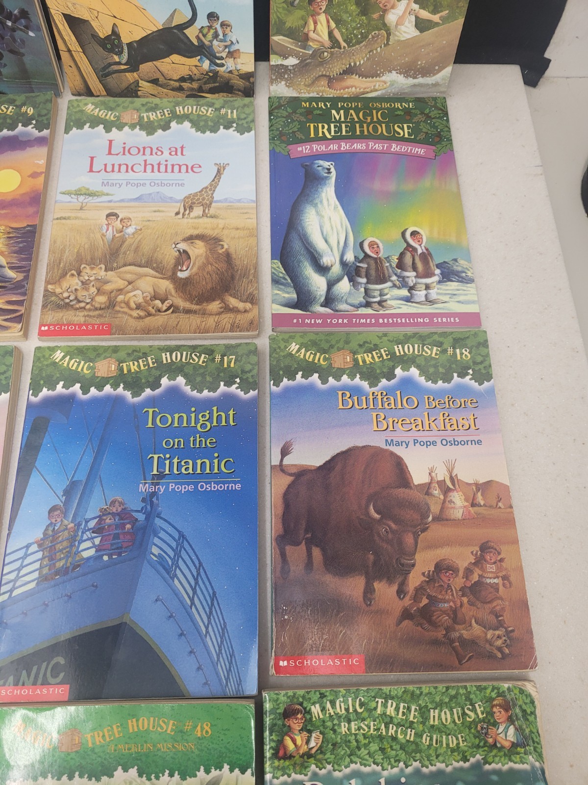 Magic Tree House Paperback Lot of 16 #1,2,3,6,8,9,11,12,13,15,17,18,23,24,48 +