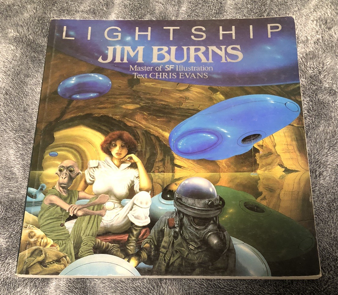 Lightship : Jim Burns, Master of SF Illustration by Jim Burns (2000, Paperback)