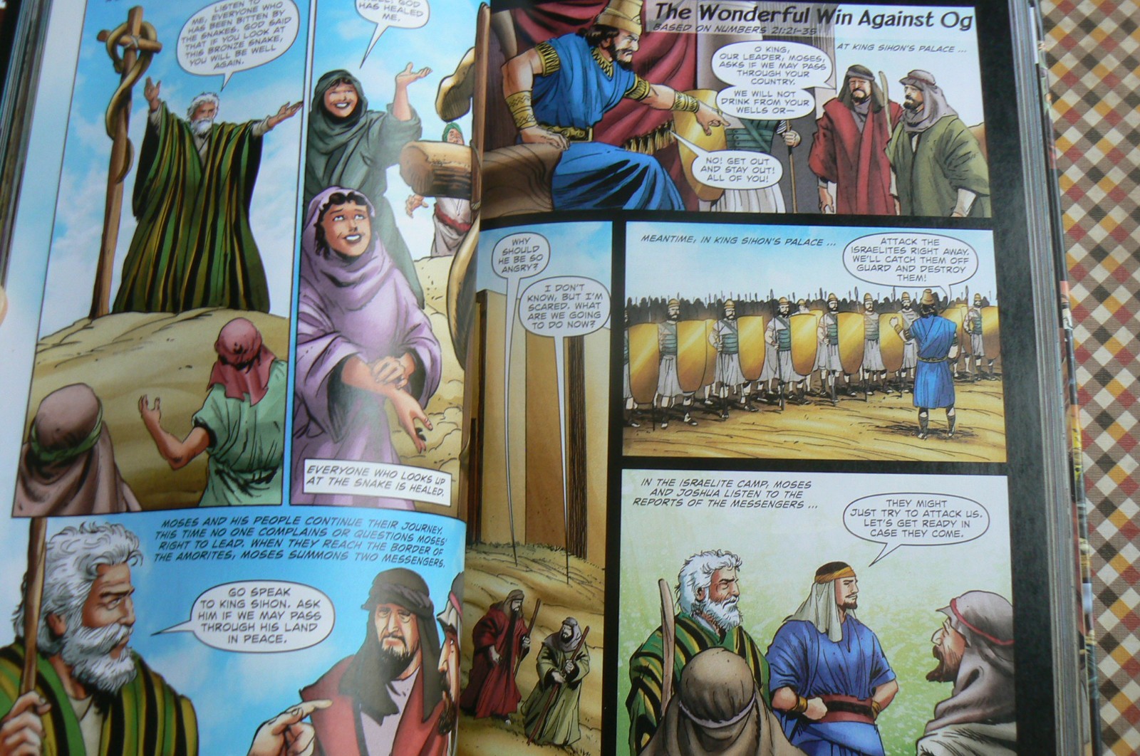 Action Bible,God’s Redemptive Story,Graphic Narrative,Sergio Cariello 1st Ed HC